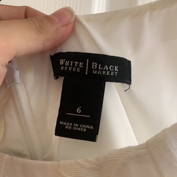 White House Black Market Elegant Tea Dress - Picture 3 of 4
